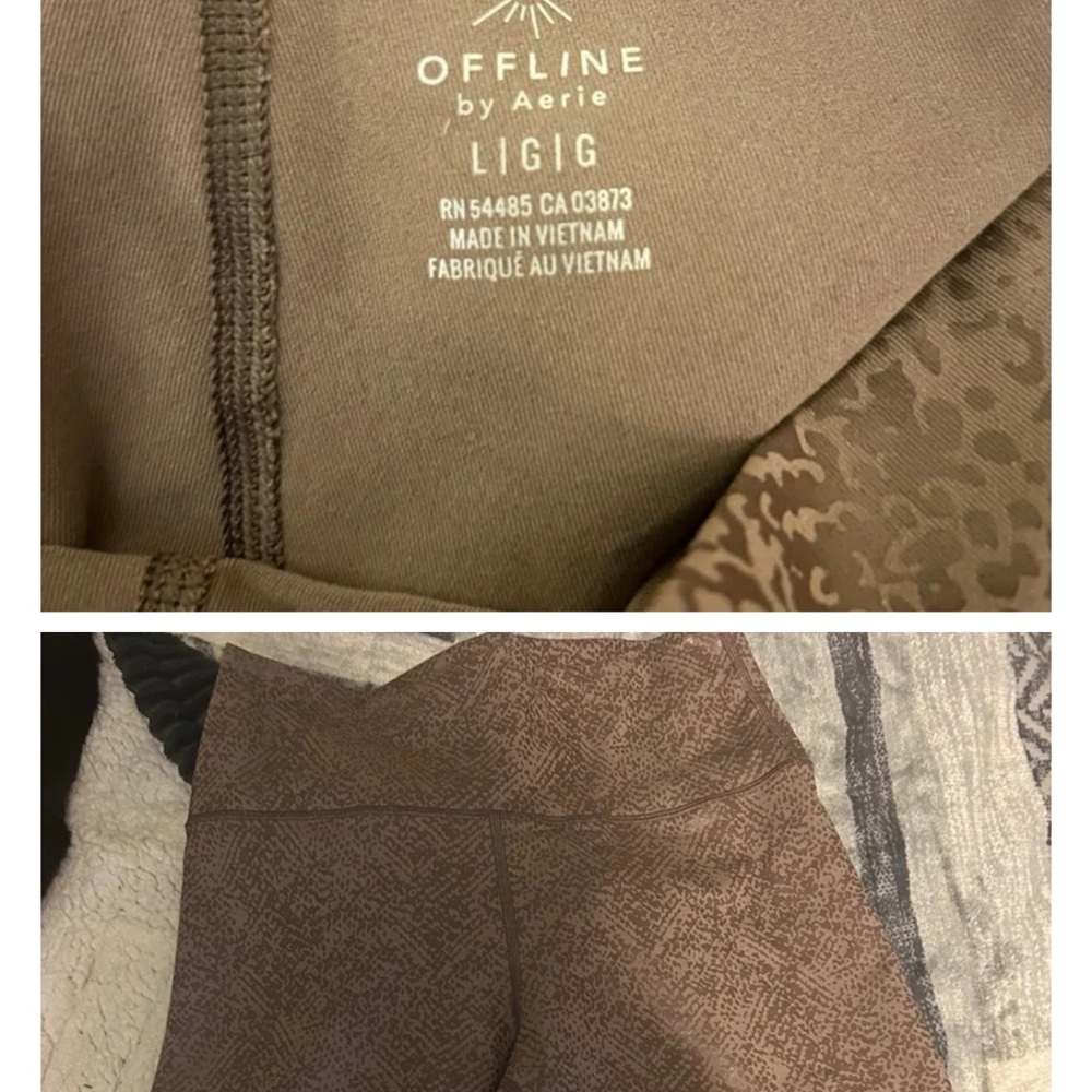 Aerie Brown Leggings
